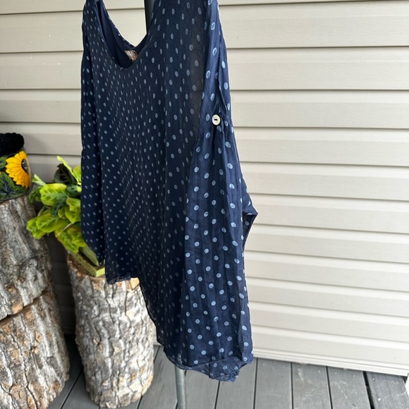 Carla Conti 100% silk blouse - Picture 4 of 8